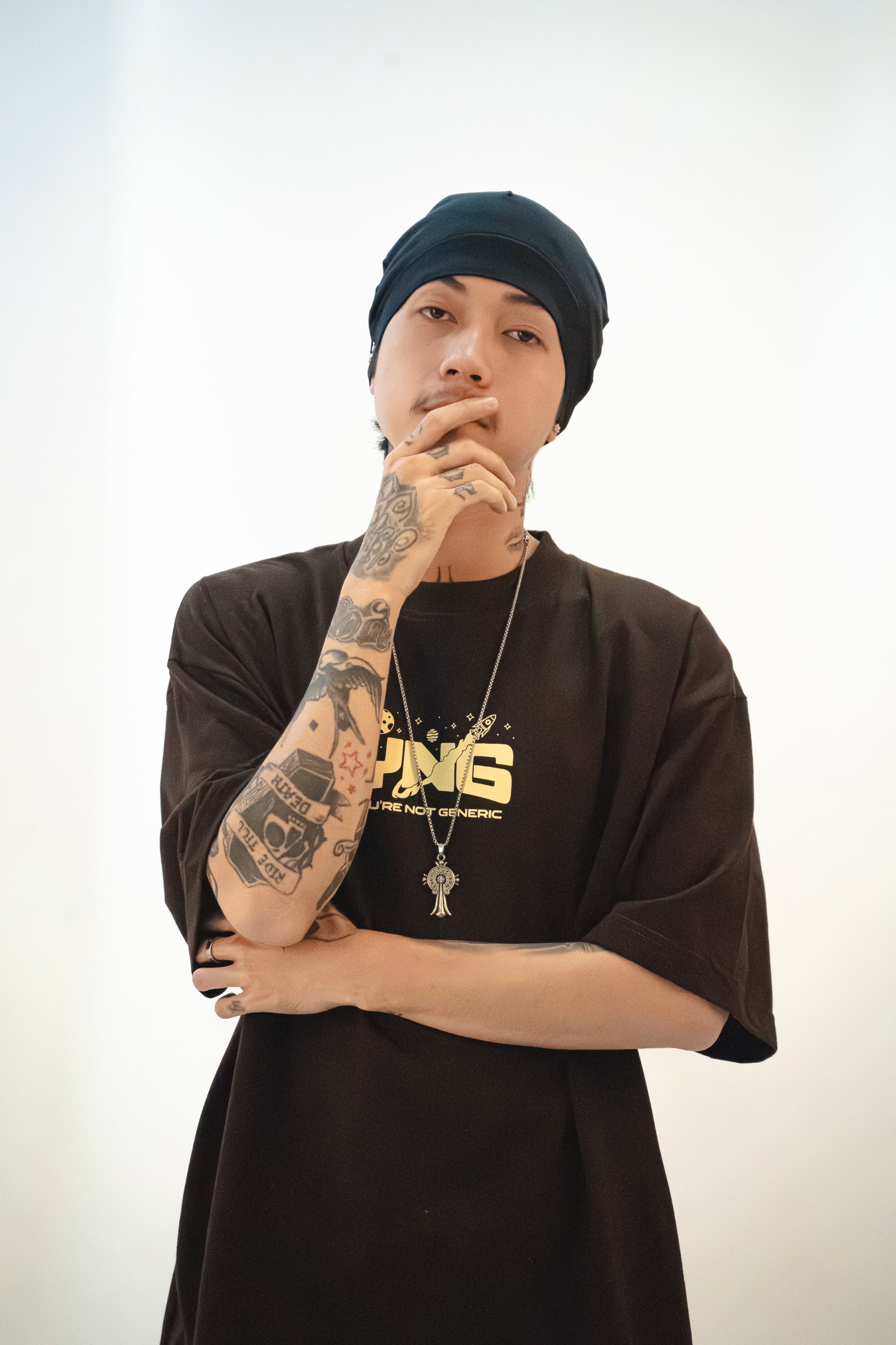 YNG "Rocket Tee" in EARTHCORE BROWN