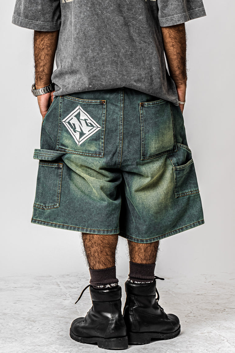 YNG Double-Knee Carpenter Shorts